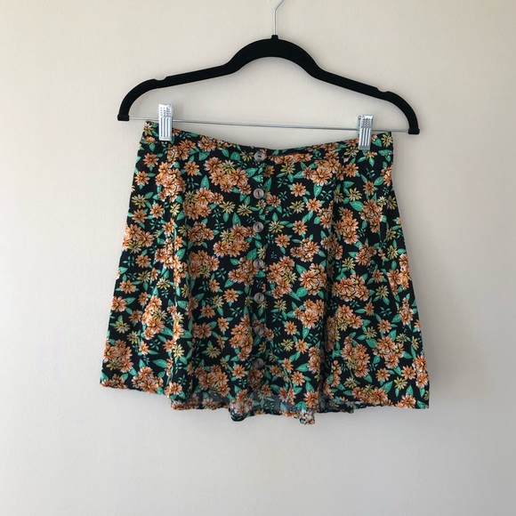 3/$25 Pacsun L.A. Hearts Floral Skirt - Picture 1 of 4